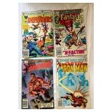 4 Vintage Marvel Comic Books