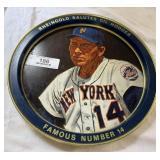 Gil Hodges Rheingold Beer Tray