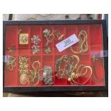 Tray of Misc. Costume Jewelry