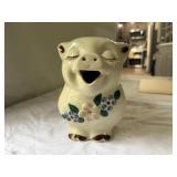 Shawnee Smiley Pig Pottery Pitcher