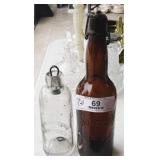 2 Advertising Bottles
