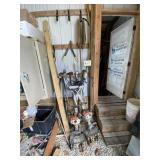 Stihl MM55 Cultivators & 2 Long Handled Tools