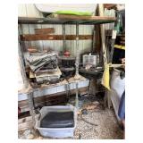Steel Rack & Misc. Items