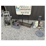 Lawn Aerator, Hose Reel, Hose and More
