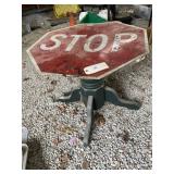 Stop Sign Table