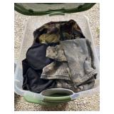 2 Tubs Hunting Clothes
