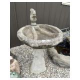 Squirrel Bird Bath