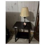 Lamp Table & Lamp