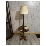 Floor Lamp & Planter