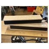 Pair of Wall Chalkboard Shelves