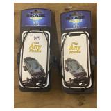 Pair of Bikase Elasto Kase Phone Holders