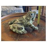 Vintage Brush McCoy Pottery Frog