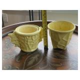 2 McCoy Pottery Art Pottery Planters