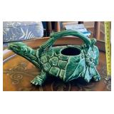 Vintage McCoy Pottery Turtle Pitcher