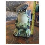 Vintage Brush McCo Pottery Frog