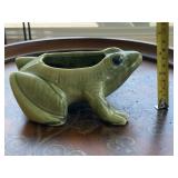 Art Pottery Frog Planter