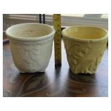 Pair of McCoy Pottery Planters
