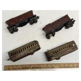Vintage Lionel Train Cars for Restoration