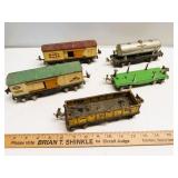 Vintage Lionel O Gauge Freight Car Lot