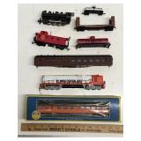 HO Scale Railroad Mixed Rolling Stock
