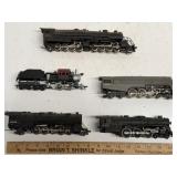 HO Scale Steam Locomotive Lot