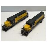 Lionel C&NW Streamliners Diesel Locomotive Pair