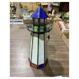 Stained Glass Nautical Lighthouse