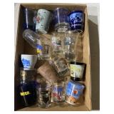 Flat of Shot Glasses