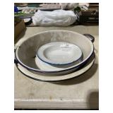 Vintage Enamel Ware Bowls