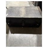 Green Metal Box & Hunting Gear