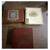 3 Cigar Boxes