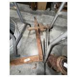 Antique Primitive Furniture Vise