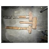3 Sledge Hammers