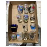 Flat of Shot Glasses