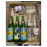 Flat of Notre Dame Soda Pop Bottle