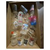 Flat of Shot Glasses