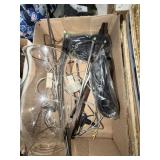 Flat of Power Cords & TV Antennas