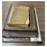 Vintage Leather Books & Misc.