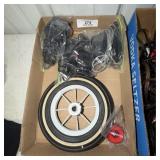Tricycle Wheel & Power Cords
