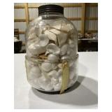 Antique Glass Gallon Jar Display