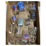 Flat of Shot Glasses