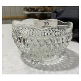 Quilted Crystal Bowl