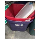 2 Totes & Lids