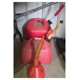 Fuel Cans and Funnel