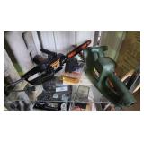 Chain Saw and Trimmer with Parts