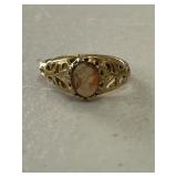 18K HE Vintage Cameo Ring