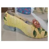 Hand Painted Shoe Dish