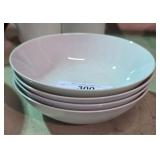 4 Piece Porcelain Bowl Set