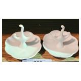 Glazed Porcelain Ring Holders
