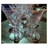 Crystal MCM Wine Glasses